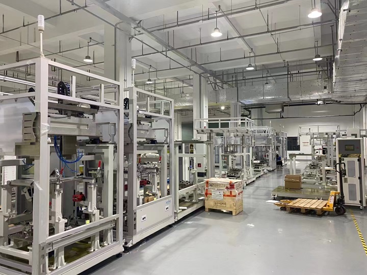 電機(jī)轉(zhuǎn)子裝配生產(chǎn)線